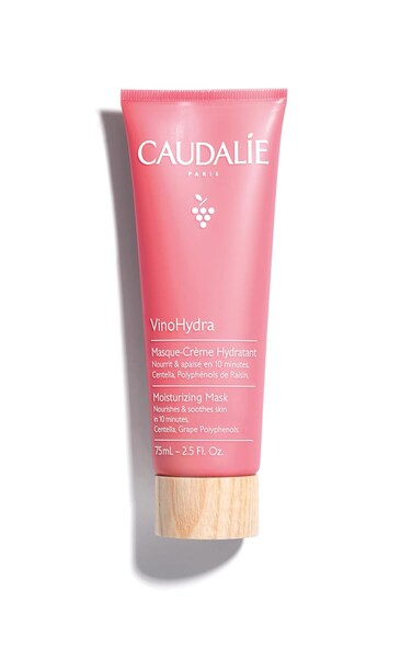 Caudalie VinoHydra Moisturizing Mask - 10 minutes Hydration Booster with Centella Asiatica 2.5 Fl Oz