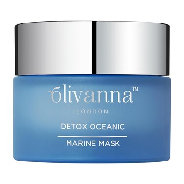 Detox Oceanic Marine - Active Charcoal Facial Mask for Blemishes and Breakouts - Rich in Antioxidants, Vitamin C and E - 1.6 oz