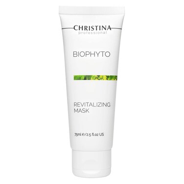 Christina Bio Phyto Revitalizing Facial Mask   Hydrating Anti-Aging Face Masks Skincare   Reduces Wrinkles, and Uneven Skin Tone   Algae, Vitamins B9 and B12   Suits All Skin Types, Men and Women 75ml