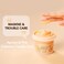 SKINFOOD Mask Apricot Trouble Care 120g - Facial Pore Clearing and Body Skin Soothing - Wash Off Face Masks, Clear &amp; Smooth Skin - Shower-Proof Texture (4.23 oz)
