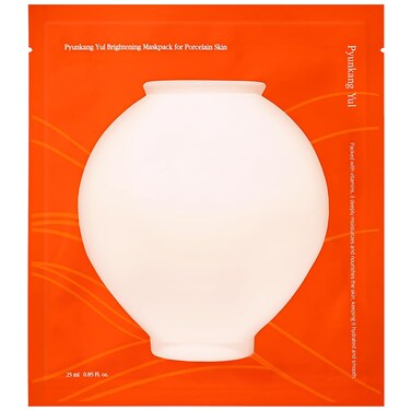 Pyunkang Yul Facial Mask Pack, Blemish Care with Pure Vitamin C, Improves Skin Firmness and Radiance, Adherence Gel Sheet, Vegan, Zero Irritation, Korean Skincare (10pcs)