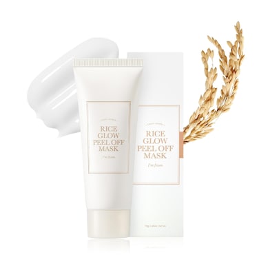 I'm from Rice Glow Peel Off Mask 2.46 Ounce, Unmask Natural Glow, Rice Protein Complex