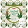 Purederm Hemp Seed Essence Mask (12 Pack) &ndash; Hemp Seed Oil, Collagen, and Vitamin E Effectively, Moisturize and Soothe the Skin