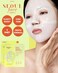DERMAL Vitamin Hydrogel Melting Jelly Gel Mask 4ea - Korean Overnight Face Mask with Vitamin Complex - Anti Aging &amp; Evens Skin for Radiant Skin - Korean Skincare