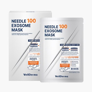 WELLDERMA Spicule Shot 100 milk exosome Mask 5eaㅣIntensive pore elasticity care ㅣKorean skin care