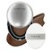 TIRTIR Mask Fit Aura Silver Cushion Foundation   Semi-glow Finish, Natural Coverage, Moisturizing, Lightweight, Korean cushion foundation (#51N Fudge, Full Size, 0.63 Fl Oz)