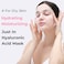 +WIS+ Hyaluronic Acid Sheet Mask 5 EA with Hyaluronic Acid Serum and Vitamin B5, Hydrating Facial Mask for Dry Skin, Anti-Aging Mask to Plump and Repair Dehydrated Skin, Safe on Sensitive Skin