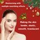 5 Pcs Christmas Stock-ing Stuff-ers Sheet Mask - Collagen Face Mask - Face Masks Skincare - Hydrating Face Masks Bulk with Hyaluronic Acid - Christmas Gifts for Women,Facial Masks for Women Skin Care