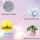 Permotary 30 PCS Collagen Lip Mask Crystal Lip Care Gel Pads for Moisturizing &amp; Reducing Chapped, Smoothing Lip Fine Lines-Lip Patches for Firms &amp; Hydrate and Plump Your Lips