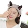 Elk Women's Spa Facial Makeup Headband - Bear Face Mask for Birthdays, Valentines, Christmas - Fleece Headwear for Women &amp; Girls - Coffee