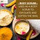 100% Natural Ubtan Face Pack Powder and facial Mask for smooth Spotless Glowing Skin 0.5 LBS / 227 GMS