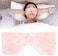 Jade Eye Mask,Jade Stone Cooling Mask,Jade Stones Anti-Aging Cooling Sleeping Eye Mask,Cold Eye Massager Eye Covers for Relief Eye Fatigue(Rose Quartz)