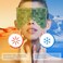 Jade Eye Mask,Large Facial Cooling Mask with 100% Real Jade for Hot &amp; Cold Therapy,Green Jade Facial Eyes Sleeping Mask Relief Eye Cover