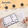 AUSLKA Panda Pimple Patches- 120 Patches, Hydrocolloid Spot Dots - Blemishes Patch - Facial Skin Care, For Zits, Blemishes, &amp; Breakouts