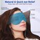 2PCS Cold Eye Mask - Cooling Eye Mask for Puffy Eyes, Cold Compress for Dark Circles, Dry Eyes, Eye Strain, Headache Relief, Migraines Reusable Gel Ice Eye Mask, Weighted Sleep Mask(Black,Purple)