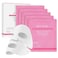 Collagen Face Mask: 5 Pack Hydrating Deep Collagen Mask Overnight Sheet Mask with Hyaluronic acid &amp;Vitamin C, Pore Minimizing, Elasticity Skin