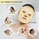 Face Ice Pack and 2 Packs Silicone Face Mask Cover, Full Facial Frozen Masks Hot Cold Face Compress Reusable Skin Care Set for Women for Puffiness Swelling Relief Beauty Spa Essentials