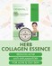 DERMAL Herb Collagen Essence Facial Mask Sheet 23g Pack of 10 - Skin Clear and Purifying, Pore Tightening, Calming for Oily Skin, Daily Skin Treatment Solution Sheet Mask