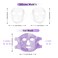Ice Face Mask and 2 Packs Silicone Face Mask Cover, Frozen Cold Face Pack Compress Reusable Skin Care for Women Puffiness Swelling Relief Beauty Spa Essentials Ice Mask