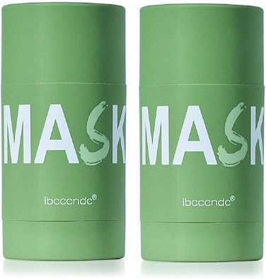 2PCS Deep Cleanse Mask Stick for Face,Blackhead Remover with Green Tea Extract,Poreless Deep Cleanse Mask Stick for Purifying,Moisturizing,Oil Control Reduce for Women and Men