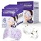 16 Packs Steam Eye Masks for Dry Eyes, Lavender Warm, Relief Eye Fatigue &amp; Dark Circle, Heat Sleep Eye Mask for Puffy Eyes, Disposable Moist Hot Compress Eye Patch for Sleeping