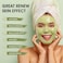 SHVYOG Green Tea Face Mask, Antioxidant Green Tea Clay Mask with Volcanic Mud, Deep Cleansing &amp; Moisturizing &amp; Hydrating Clay Facial Mask for Pores, Blackheads, Wrinkles, Dirts