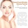 32 Pcs Facial Chest Neck Silicone Pad Reusable Face Forehead Patches Facial Sleeping Mask Cover for Smoothing Chest Neck Forehead Eye Mouth (Clear,Milk White)