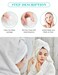 500pcs Disposable Mask Paper Compressed Facial Mask Sheet DIY Hydrating Mask Cotton Skin Care Wrapped Masks for Home Travel, Dry Face Paper Sheet