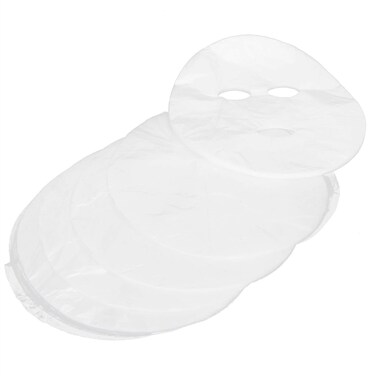 600pcs Plastic Facial Mask Preservative Film Disposable Plastic Film Facial Mask Paper DIY Beauty Skin Care Facial Mask Sheet Retention