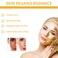 2 PCS Gold Foil Peel-Off Mask, 98.4% Golden Exfoliating Mask for Blackhead and Pore Cleaning, Anti-Aging Gold Face Mask for Moisturizing Reduces Fine Lines Removes Blackheads and Deep Cleaning