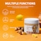 Turmeric Vitamin C Clay Mask, Hydrating Face Mask, Clay Face Mask Deep Cleansing Pores, Improves Dark Spots, Acne, Skin Care Facial Mask Tightens Skin, Evens Skin Tone