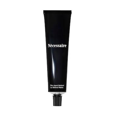N&eacute;cessaire The Hand Retinol. Anti-Age Repair Serum. For Crepiness, Wrinkles, Spots, Brittle Cuticles. 0.25% Pure Retinol. 5% AHA. Dermatologist-Tested. Hypoallergenic. Non-Comedogenic.