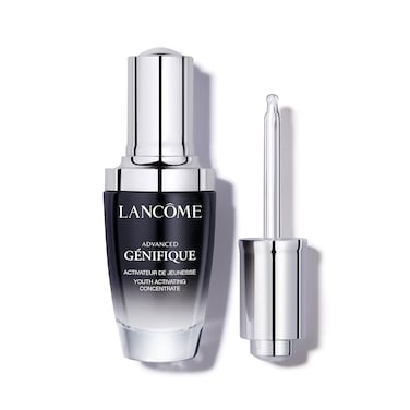 Lanc&ocirc;me Advanced G&eacute;nifique Radiance Boosting Anti-Aging Face Serum - Visibly Hydrates &amp; Plumps Skin - with Bifidus Prebiotic, Hyaluronic Acid &amp; Vitamin Cg
