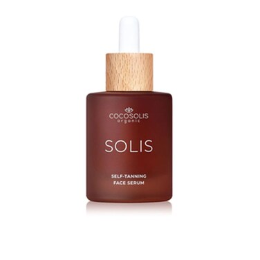 COCOSOLIS SOLIS Self-tanning Face Serum, Self-Tanning and Care for the Face, Self-Tanning Drops for Individual Tan and Intensity in a Few Hours, Long-Lasting, Without Streaks
