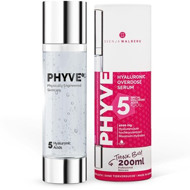 Hyaluronic Acid Serum &ndash; 2% Pure, Highly Dosed, Vegan, Moisturizer for Face &ndash; Ultra Glowing Skin, Deep Moisture &amp; Skin Revitalization &ndash; Made in Germany, 6.7 fl oz - SVENJA WALBERG