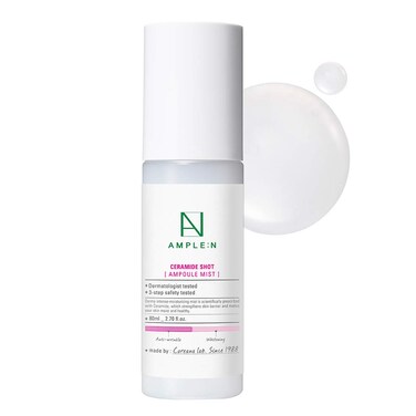 COR&Eacute;ANA AMPLE:N Ceramide Shot Ampoule Mist - Hydrating Face Spray to Strengthen Skin Barrier &ndash; Moisturizing and Skin Repairing Face Ampoule Mist to Restore Vitality, 2.7 fl.oz.