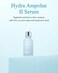 9 Wishes Hydra Ampoule Serum II (1.01 Fl. Oz.) - 55% Coconut Water and Hyaluronic Acid, Long-Lasting Moisture for 72 Hours, Korean Glass Skin Effect, Fragrance-Free and Soothing
