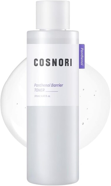 COSNORI Panthenol Barrier Toner - Vegan Skin Barrier strengthening Toner, Korean Skincare, High Content panthenol, Kakadu Plum Extract, Skin Texture&amp;Hydration Care, 6.93 fl.oz