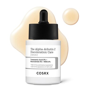 COSRX 2% Alpha Arbutin Discoloration Care Face Serum with Niacinamide, Glutathione &amp; Tranexamic Acid, 1.7 fl oz &ndash; Serum for Face, Korean Skin Care