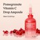 Vitamin C Drop Ampoule Serum (10ml / 0.33 Fl oz) 1ea   Pomegranate, Glass Skin, Radiant Glow, Dewy, for Sensitive, Niacinamide, NDP