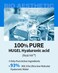 WELLAGE Real Hyaluronic Toner 100 - Korean Toner with 93% Hyaluronic Acid Water - Hydrating Toner - Deep, Quick Absorption - Hypoallergenic, Skin Irritation-Free, 6.76 fl.oz.
