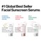 d'alba Piedmont Waterfull Tone-Up Sunscreen Serum BROAD SPECTRUM SPF 50 + Korean Sunscreen for Face, All Skin Tones, Sweat Proof Formula (1.69 fl.oz.)