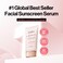 d'alba Piedmont Waterfull Tone-Up Sunscreen Serum BROAD SPECTRUM SPF 50 + Korean Sunscreen for Face, All Skin Tones, Sweat Proof Formula (1.69 fl.oz.)