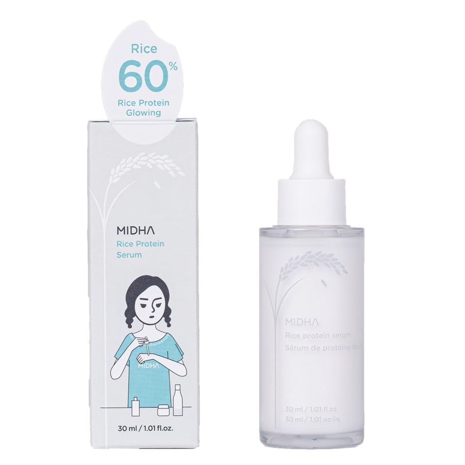 Mahda Rice Protein Buy MIDHA Rice Protein Serum, ideal for skincare finish, fills the skin ...