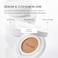 Parnell Cicamanu Serum Cushion - Moisturizing Foundation for Soothing, Coverage, Glass Skin and Lightweight for Sensitive and Dry Skin Pearl Skin (0.52 Fl Oz) (#23 Natural Beige)