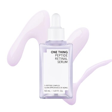 ONE THING Peptide Retinal Serum (1.69 fl.oz / 50ml), Korean Skincare, Serum, Elasticity, Lifting, Pores, Small Wrinkles, Drying, Sensitive