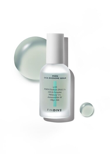 [FINDIVE OFFICIAL] PDRN CICA Exosome Serum, PDRN (Sodium DNA) 1%, Cica Exosome 1,000ppm, Marin Collagen, Soothes, Regenerates Skin, 1.69fl.oz