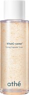ATHE Vital C-Some Toning Capsule Toner, Vegan Vitamin C Essence for Face with Hyaluronic Acid &amp; Ceramide, Vitality &amp; Moisturizing for Dry &amp; Dull Skin, Improves Tone &amp; Textures, 4.39 fl.oz.