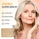 Super Vitamin C Serum for Mature Skin: All-In-One Hydrating Anti-Aging Formula - Vitamin C, Hyaluronic Acid, Vitamin E, Caffeine - Face Lift Serum for Wrinkles, Age Spots, Firms, Hydrates - 1 fl oz
