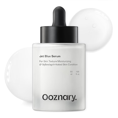 Jet Blue Serum with 8 Types of Hyaluronic Acid and Ceramide, Extra Hydrating for Skin 1.6 fl oz.   50 ml